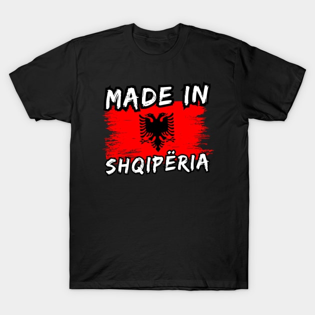 Albanian T-Shirt by footballomatic